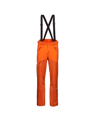 MAMMUT | Pantalón de touring softshell para hombre Eiger Nordwand Pro con tirantes |